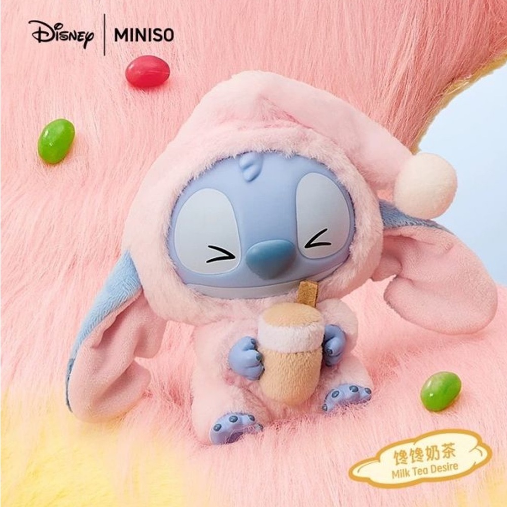 MINISO Stitch Eat Something Before Sleep Series Vinyl Figure Blind Box - Picture 4 of 13